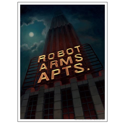Futurama Robot Arms Apts. by Amanda Cook Lithograph Art Print